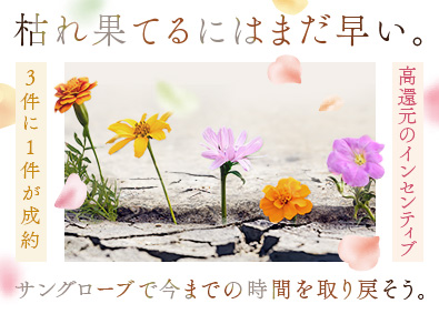 サングローブ株式会社 採用コンサル／未経験歓迎／年休125日以上／残業月10h以下